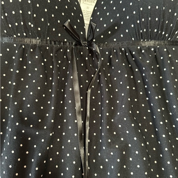 Morgan Taylor Intimates Polka Dot Slip Dress - Picture 3 of 4